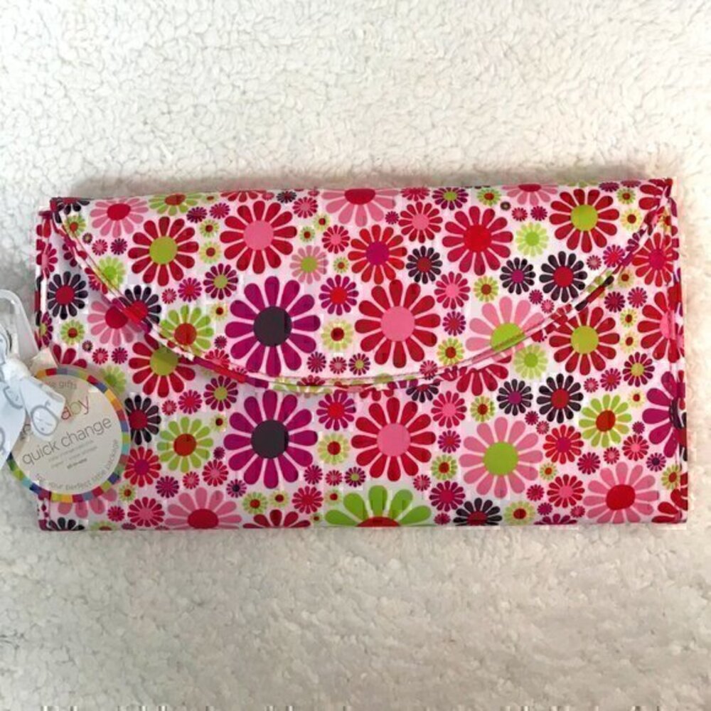 Iota Baby Quick Change Diaper Pad, Design Girl Power